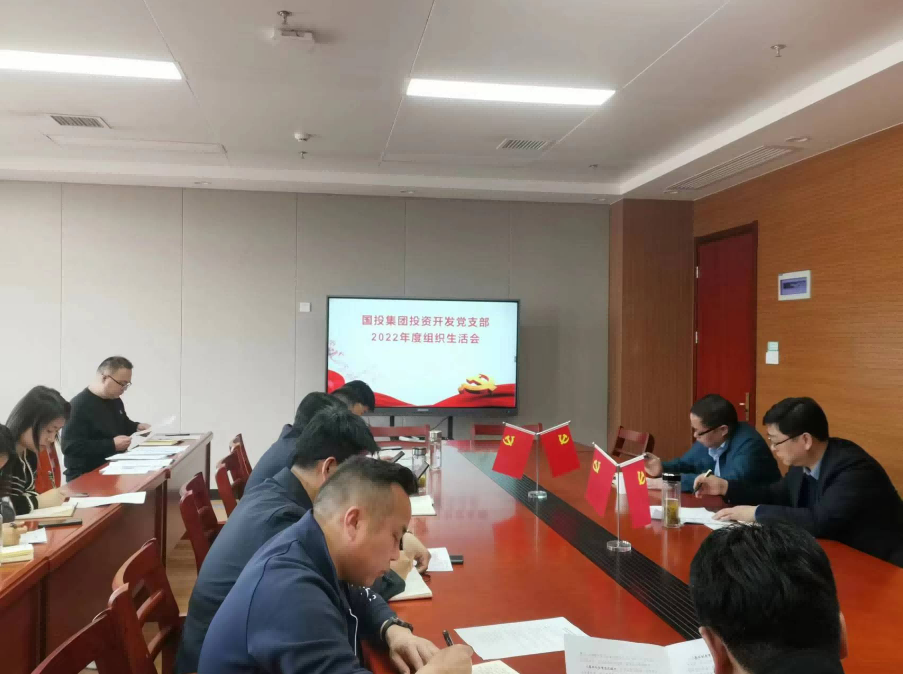 大別山國投集團(tuán)召開2022年度組織生活會(huì)
